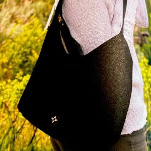 India Hicks Stallion Black Bag